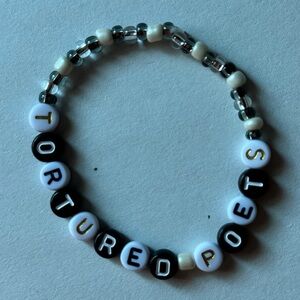 Taylor Swift Tortured Poets bracelet